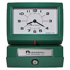 Acroprint Time Recorder 150NR4