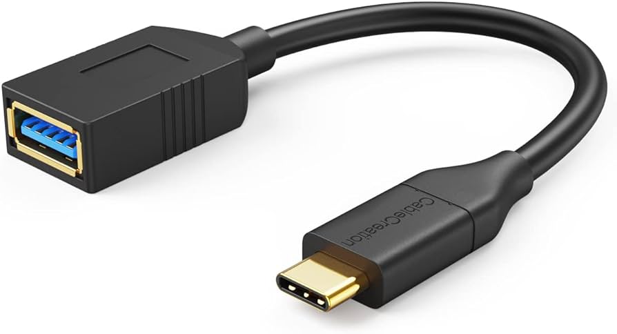 Adaptador USB-C a USB/F OTG