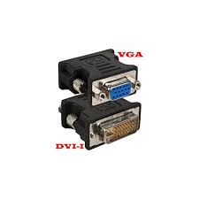[365154] Adaptador VGA/F a DVI+5/M