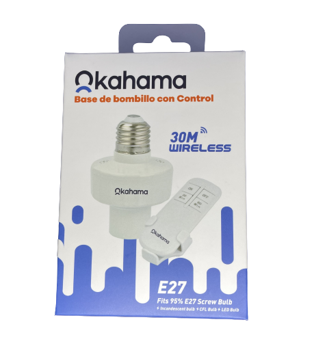 Bulb Socket con Control IR