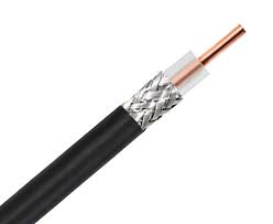 Cable Coaxial RG59-1000ft Negro