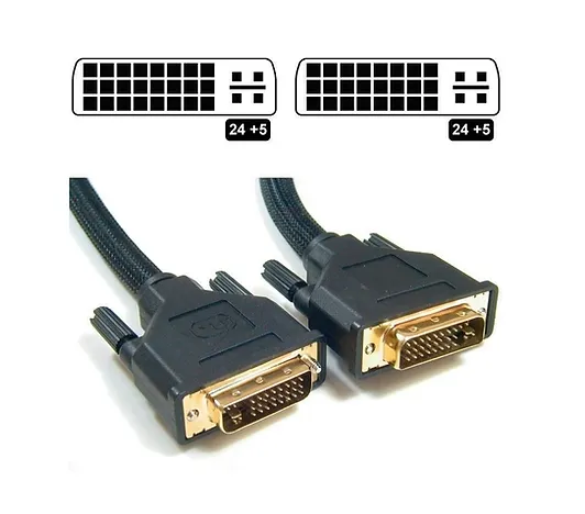 Cable DVI-I / DVI-I 15ft