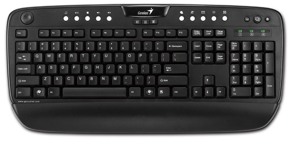 Genius Teclado KB-320e USB Negro