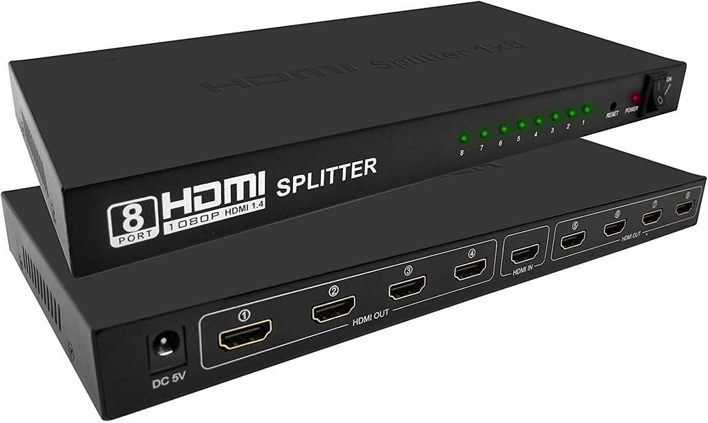 Hdmi Splitter 8 Puerto