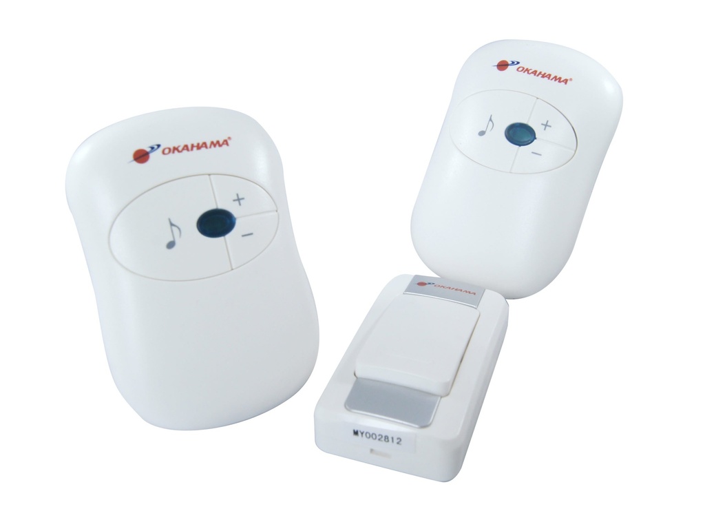 Okahama Wireless Door Chime 1to2
