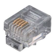 Plug RJ11 4X6 (100)