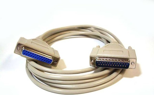 [311854] Cable Serial DB25 M/F 10ft