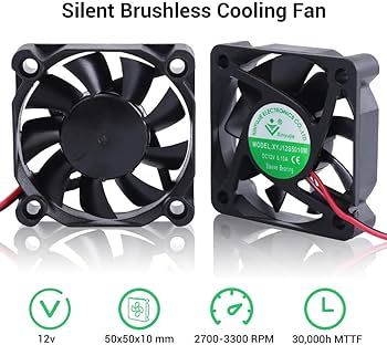 [700863] FAN Case/Power Supply 50x50mm 12V.