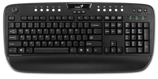 [224716] Genius Teclado KB-320e USB Negro