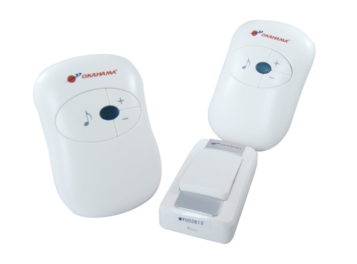 [922322] Okahama Wireless Door Chime 1to2