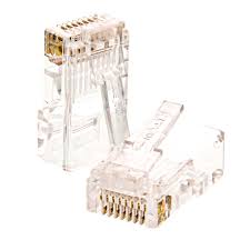 [341738] Plug Cat5e RJ45 Puerto Con Hueco (100)