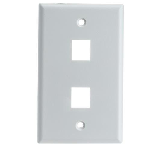[34-1020] TAPA P/KEYSTONE 2PORT