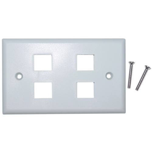 [34-1040] TAPA P/KEYSTONE 4PORT