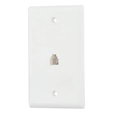 [70-190] Tapa Superficial P/TEL 1 Jack CRM