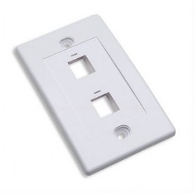 [70-220] Tapa Modular P/Tel 2 Puerto