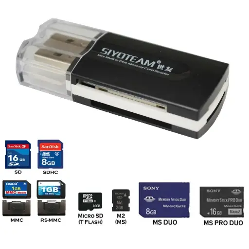[980286] USB Card Reader Ruber RX 56in1
